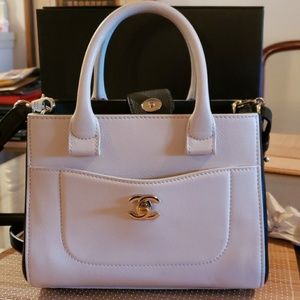 NWT Chanel Mini Neo Executive Tote w/serial number
